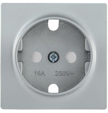 НР-2-1-БС Накладка розет. с з/к с шт. BOLERO серебряный  ENB21-R-K23  IEK