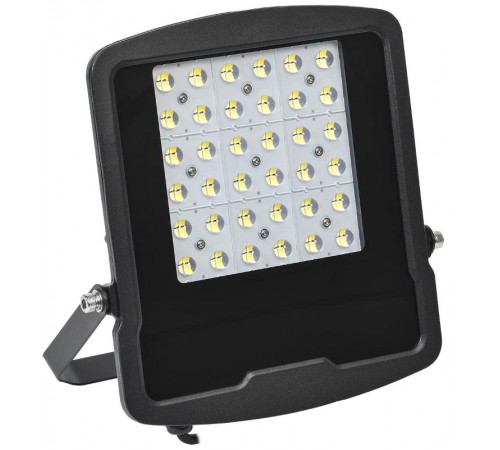 Прожектор светодиодный LED СДО 08-100 PRO 60град 5000К IP65 черный  LPDO8-01-100-060-50-K02  IEK