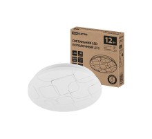 Светильник LED потолочный ДПБ 03, 12 Вт, 6000 К, Геометрия,  SQ0329-9006  TDM