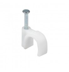 Скоба крепежная круглая (8мм.) (50шт.) EKF PROxima  plcn-sr-8  EKF