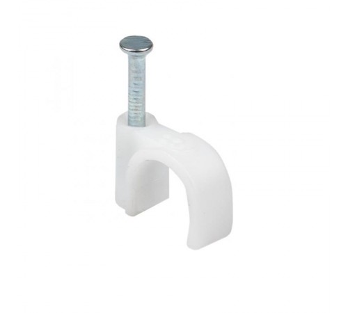 Скоба крепежная круглая (8мм.) (50шт.) EKF PROxima  plcn-sr-8  EKF