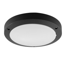 Светильник садово-парковый настенный DH030 230V без лампы E27, 270*75 черный  11868  FERON