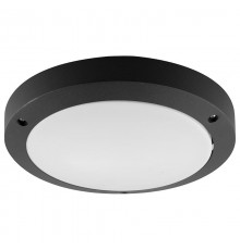 Светильник садово-парковый настенный DH030 230V без лампы E27, 270*75 черный  11868  FERON