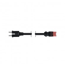 Simon Connect GST18 соединительный шнур с вилкой, красный, 2м  CR6020-6  Simon