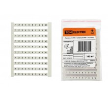 Маркеры для ЗНИ с нумерацией №№ 1-10 (100 шт)  SQ0803-0027  TDM