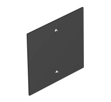 Крышка глухая для напольного бокса Telitank 94.5x88 мм (ПВХ,черный) (T12L P05S 9011)  7408140  OBO Bettermann