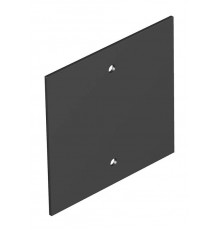 Крышка глухая для напольного бокса Telitank 94.5x88 мм (ПВХ,черный) (T12L P05S 9011)  7408140  OBO Bettermann