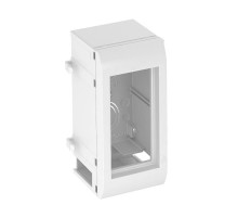 Корпус накладной Modalnet 60x130x64 мм (дополнительный модуль,белый) (WG-MK RW)  6109905  OBO Bettermann