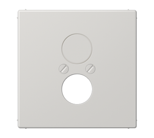 Крышка для 2-х гнезд (разъемов для громкоговорителей); светло-серая  LS962LG  Jung