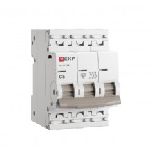 Выключатель автоматический ВА 47-63N 3P 5А (C) 4,5 кА PROXIMA M634305CEKF