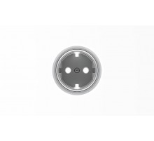 Накладка для розетки SCHUKO с плоской поверхностью, серия SKY Moon, кольцо хром2CLA868890A1401 ABB