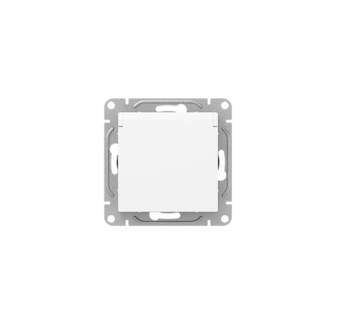 Механизм розетки, 16А, IP44, с заземлением, со шторками, c крышкой, белый Эпика EKF  UP1-SOW-111-44  EKF