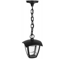 Светильник садово-парковый   ДСУ 07-8-001 Марсель черный 4 гранный подвесной IP44 светодиодный 8Вт 3000K   Б0064272  ЭРА