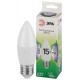 Лампа светодиодная  GREEN LINE LED B35-15W-865-E27 GL E27 15 Вт свеча холодный свет  Б0067094  ЭРА
