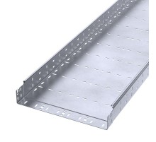 Лоток перфорированный Профи INOX (AISI 316) 400х80x3000 (1,5 мм) (6 м/уп)  PR16.13588  Промрукав