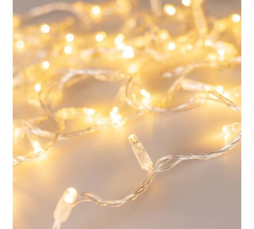 Светодиодная гирлянда ARD-STRING-CLASSIC-10000-CLEAR-100LED-FLASH Warm/Warm (230V, 7W) (Ardecoled, IP65)  025814  Arlight