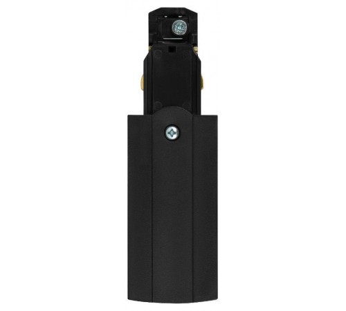 Коннектор для трехфазного шинопровода STR-30-B-CN-PL типа PL кабельный ввод левый черный  Б0049740  ЭРА