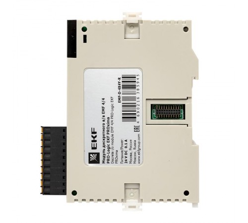 Модуль дискретного в/в EMF 4/4 PRO-Logic EKF PROxima  EMF-D-4X4Y-R  EKF