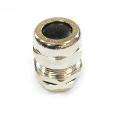 Кабельный ввод М 20 латунный УТ1,5 IP66/IP67/IP68 (d кабеля 10-14мм)  zeta30122  ГОФРОМАТИК