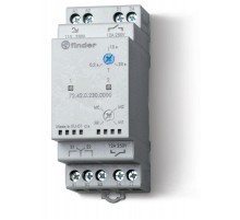 Реле выбора приоритета; питание 24В AC/DC; выход 2NO 12А; модульное, ширина 35мм; степень защиты IP20; упаковка 1шт.  724200240000PAS  Finder