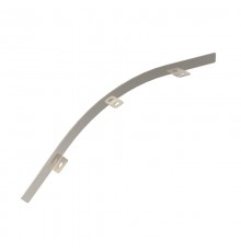 Перегородка SEP для вертикального внешнего угла 45° H100, R300, цинк-ламель, в комплекте с крепежными элементами  LSD41030KZL  DKC