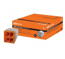 Строительно-монтажная клемма КБМ-2273-244 (2,5мм2) с пастой  SQ0517-0115  TDM