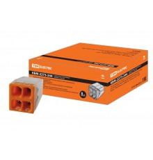 Строительно-монтажная клемма КБМ-2273-244 (2,5мм2) с пастой  SQ0517-0115  TDM