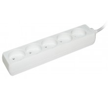 Удлинитель  У5  5 мест 2Р/3метра 2х0.75мм2  10А/250В   WYP10-06-05-03-N  IEK