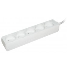 Удлинитель  У5  5 мест 2Р/3метра 2х0.75мм2  10А/250В   WYP10-06-05-03-N  IEK