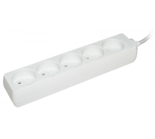 Удлинитель  У5  5 мест 2Р/3метра 2х0.75мм2  10А/250В   WYP10-06-05-03-N  IEK