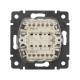 Valena Алюминий Переключатель 2-х клавишный  770108  Legrand