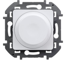 Inspiria Белый Диммер (светорегулятор) поворотный 300Вт без нейтрали С/У без рамки  673790  Legrand