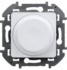 Inspiria Белый Диммер (светорегулятор) поворотный 300Вт без нейтрали С/У без рамки  673790  Legrand