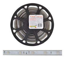 Лента светодиодная 220В IP67 RGB 50м мультиколор ULS-Q215 5050-30LED/m-14mm-IP67-220V-7,2W/m-50M-RGB  10978  Volpe