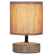 Настольная лампа Eleanor 7070-502 1 * Е14 40 Вт керамика кофейная  Б0057270  Rivoli