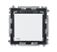 ABB Levit Белый / дымчатый чёрный Переключатель перекрёстный 1-кл. IP44  3559H-A07940 62  2CHH597940A4062  ABB