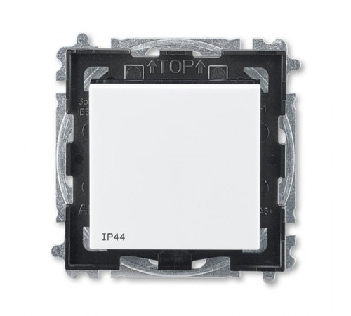 ABB Levit Белый / дымчатый чёрный Переключатель перекрёстный 1-кл. IP44  3559H-A07940 62  2CHH597940A4062  ABB