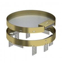 Кассетная рамка RKSRN2 UZD3 ном.размер R7 D 275 мм (латунь) (RKSRN2UZD3R7MS25)  7409294  OBO Bettermann