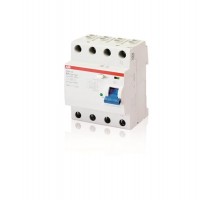 Выключатель дифференциальный (УЗО) F204 4п 40А 500мА тип B S (селективный)  2CSF204892R4400  ABB