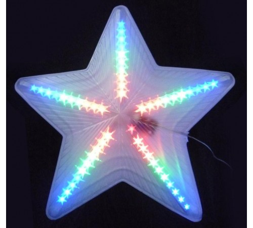 Фигура-подвеска светодиодная на елку ULD-H4748-045/DTA MULTI IP20 STAR   UL-00001404  Uniel