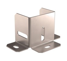 Универсальный ввод трассы лотков Стандарт INOX (AISI 409) 50х50  PR16.3717  Промрукав