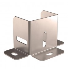 Универсальный ввод трассы лотков Стандарт INOX (AISI 409) 50х50  PR16.3717  Промрукав