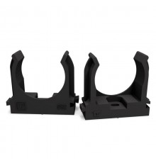 Крепеж-клипса для труб для монтажного пистолета черная в п/э д32 (25шт/500шт уп/кор)  PR13.0134  Промрукав