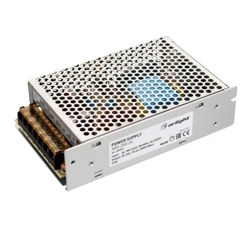 Блок питания ARS-250-24 (24V, 10.4A, 250W)  025403  Arlight