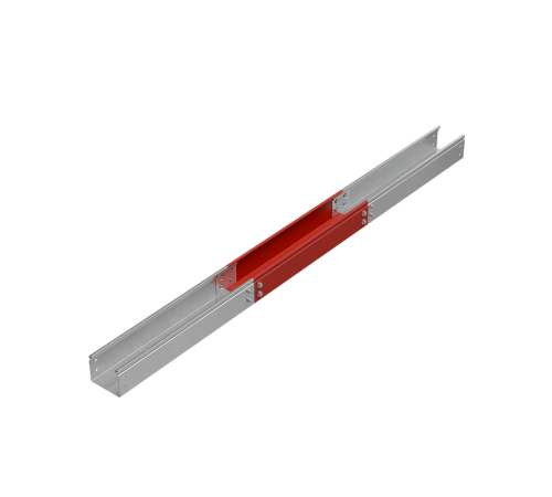 Лоток неперф. 80х100х1,5 L2500 мм "Стандарт ПЛЮС" INOX304  LNEplus80-100-1.5-2500 INOX304  КМ-Профиль