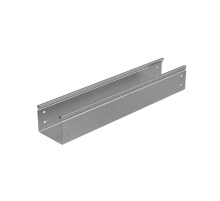Лоток неперф. 80х100х1,5 L2500 мм "Стандарт ПЛЮС" INOX304  LNEplus80-100-1.5-2500 INOX304  КМ-Профиль