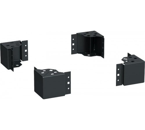 ITK by ZPAS Уголок цоколя h=100мм чер. (4шт/компл) РФ  ZP-BC05-B0-01-R  ITK