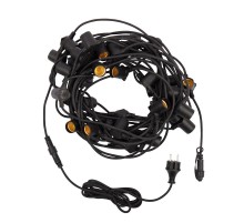 Белт-Лайт 20 м, черный каучук, шаг 50 см, 40 патронов, IP44  331-333  NEON-NIGHT