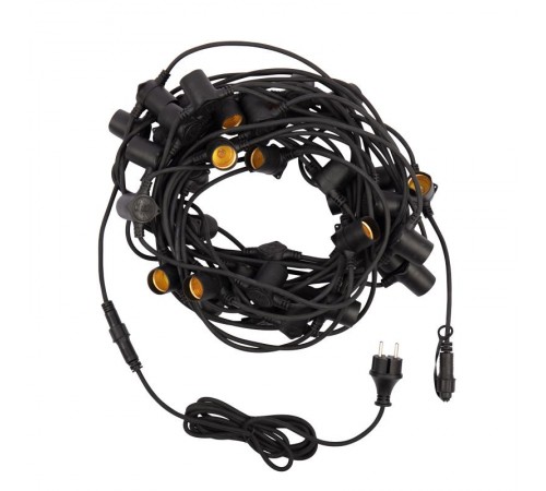 Белт-Лайт 20 м, черный каучук, шаг 50 см, 40 патронов, IP44  331-333  NEON-NIGHT