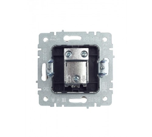 BRITE Розетка TV проходная РТВ10-0-БрЖ жемчужный   BR-A10-P-K36  IEK